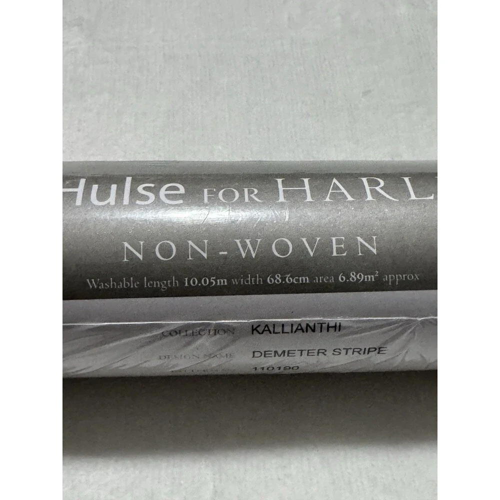 Harlequin Clarissa Hulse Non Woven Wallcovering 110190 Kallianthi Demeter Stripe